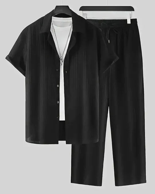 Men's Premium Lining Structured Top Bottom Set
