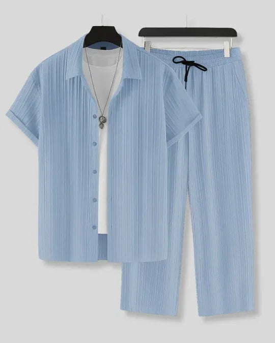 Men's Premium Lining Structured Top Bottom Set