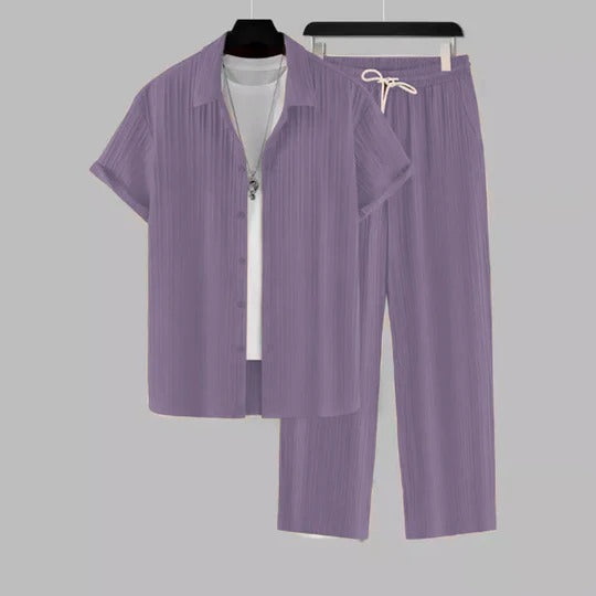 Men's Premium Lining Structured Top Bottom Set
