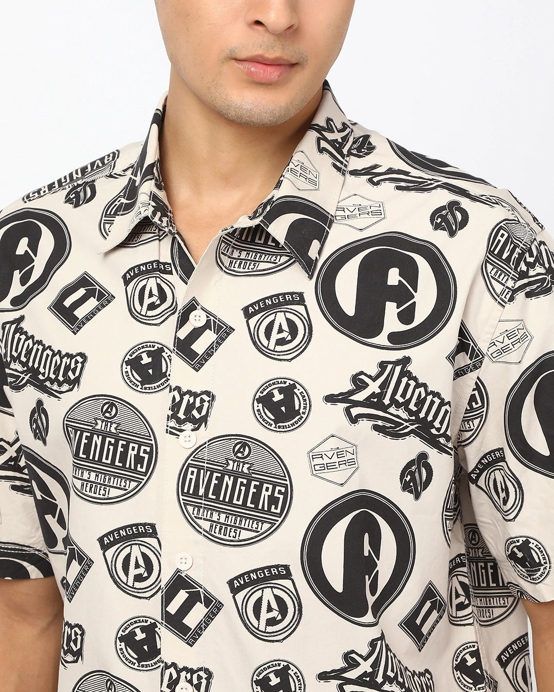Authentic Superhero Graphic Printed Shirt for Men – Premium Casual Wear for Comic Fans, Pop Culture Lovers, and Daily Comfort