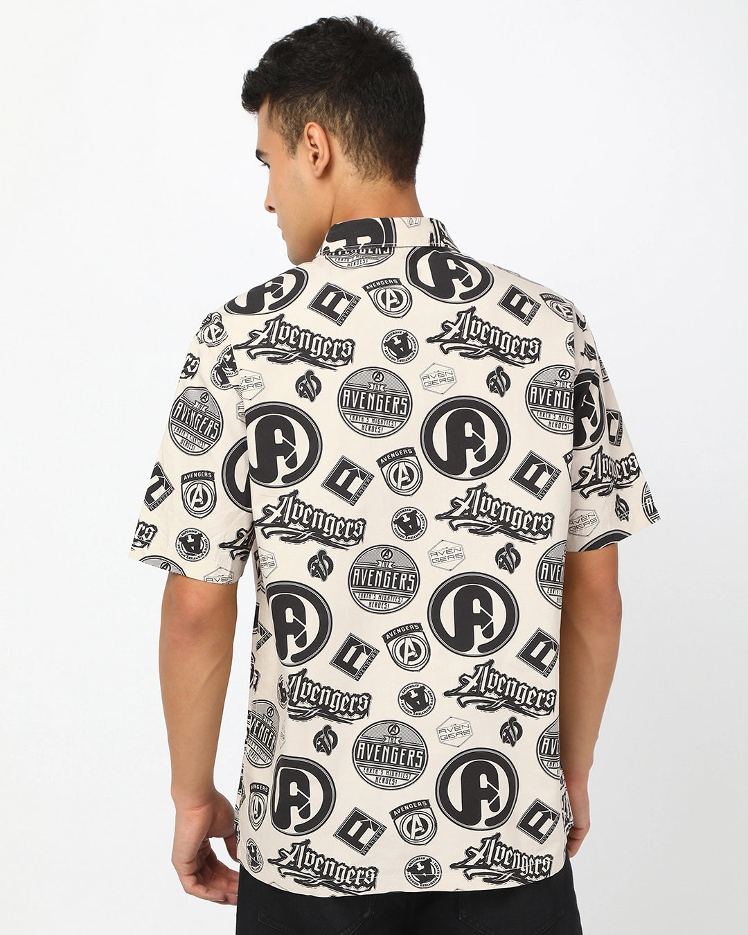 Authentic Superhero Graphic Printed Shirt for Men – Premium Casual Wear for Comic Fans, Pop Culture Lovers, and Daily Comfort