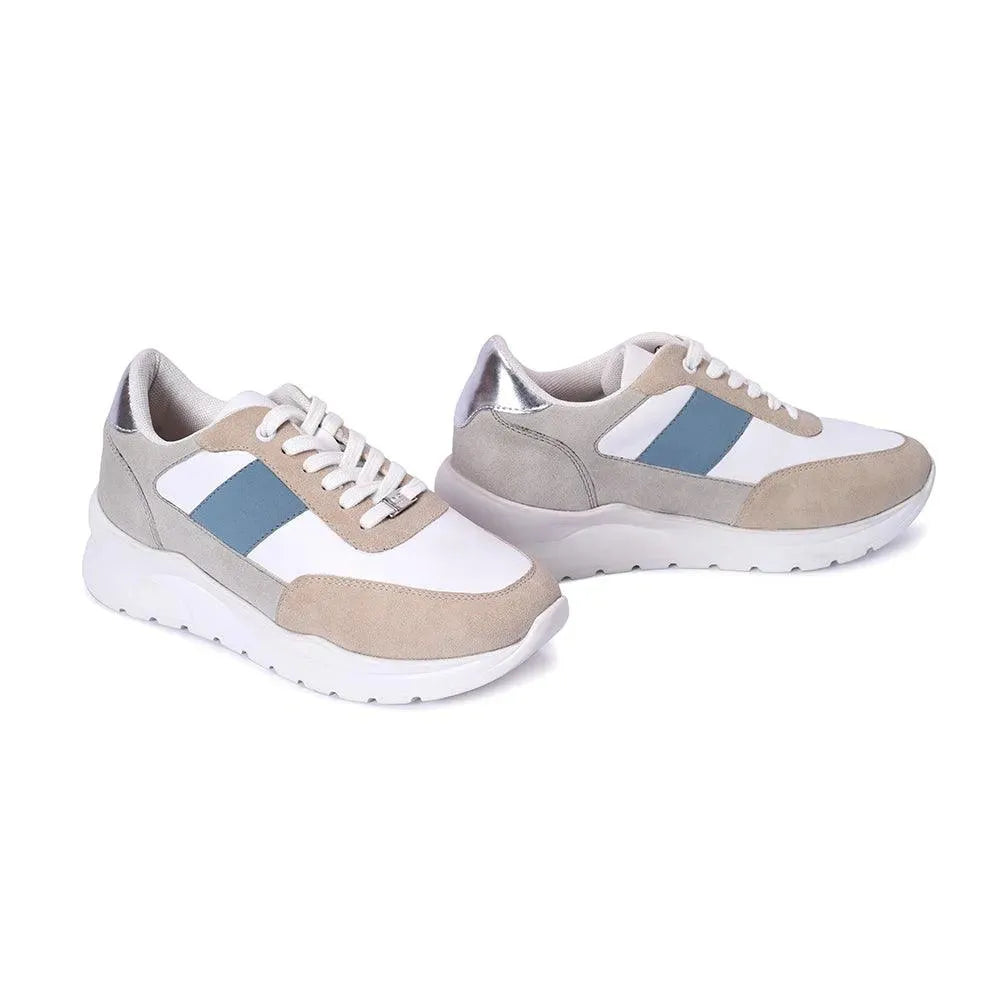 Stellar Nexus Rosecloud Blue Sneakers for Women Stylish Lightweight Casual Footwear